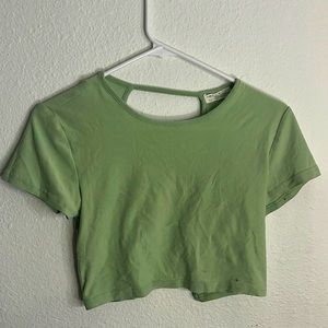 Full Moon Trends cropped shirt